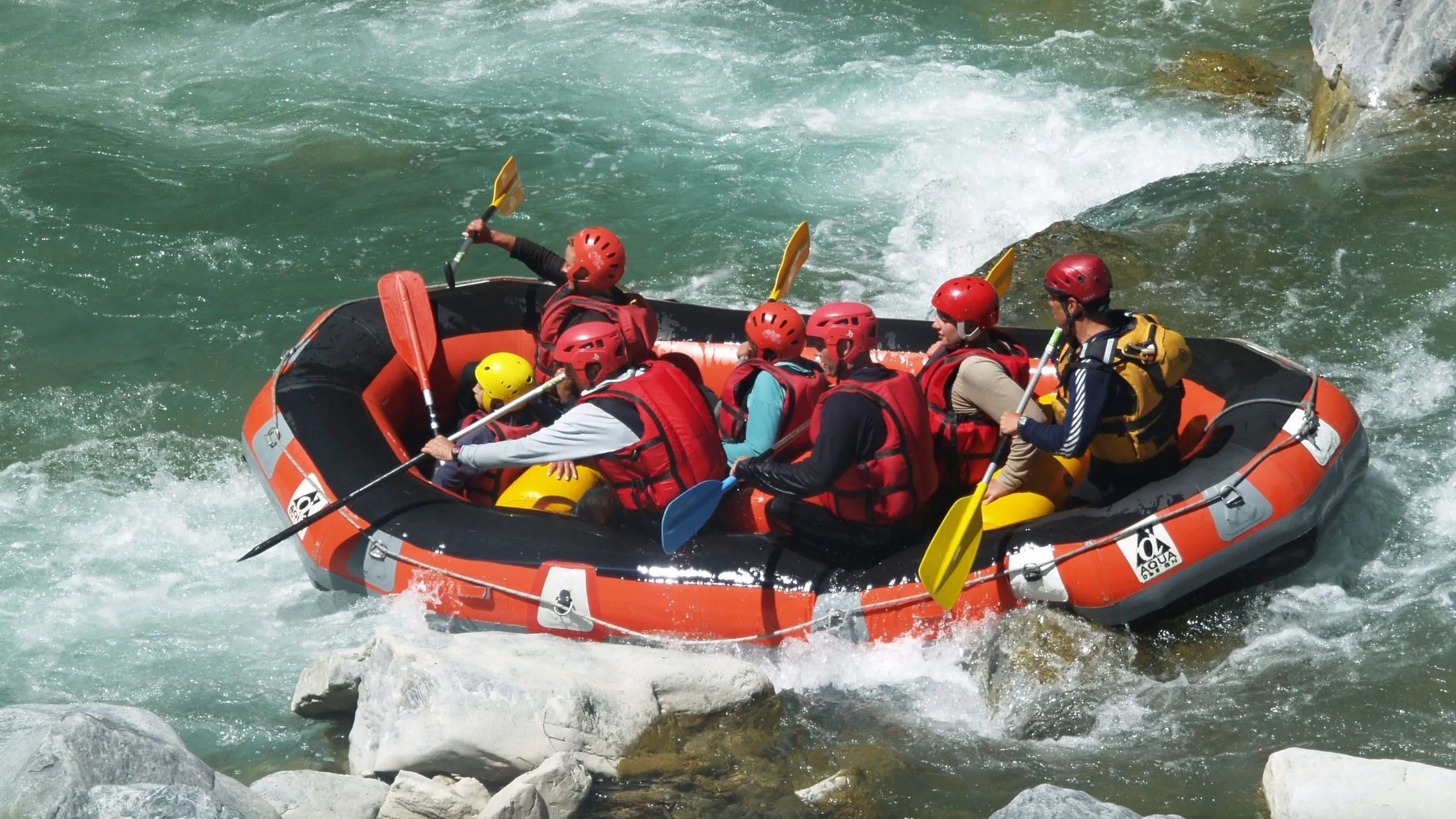 rafting